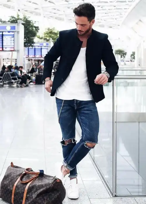 Trendy Airport Look for Men for Summer 2023 Jusebeauty Blog